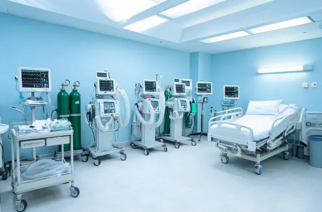 Respiratory therapy equipment suite