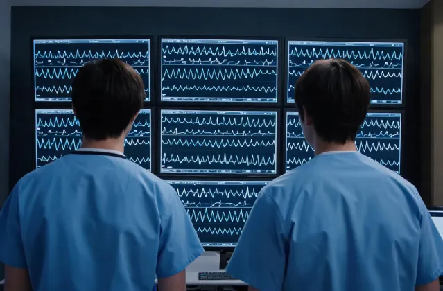 Stroke unit monitoring station